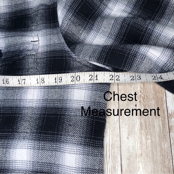 Lucky Brand Men's plaid flannel, spread collar, button frt, classic fit - sz L - Picture 7 of 13